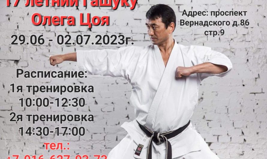 17 летний Гашуку Олега Цоя